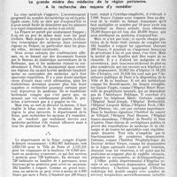 0072 - Page 69 - Propos du jour. Le malaise médical actuel. La grande misère des médecins de la région Parisienne. A la recherche des moyens d’y remédier [J. Noir]