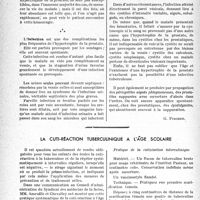 0081 - Page 78 - Partie scientifique. Le traitement des fractures du col du fémur chez les personnes âgées, par M. Raphaël Massart. La clinique urologique au goût du jour. Rétrécissement avec rétention complète ; polype vésical avec hématuries ; infections diverses [G. Fischer] / La cuti-réaction tuberculinique à l’âge scolaire