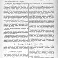 0144 - Page 141 - Partie scientifique. Travaux originaux. Les injections intra-artérielles de mercurochrome, par Paul Aubry, Bernard Gautier