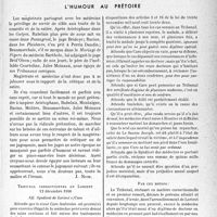 0208 - Page 205 - Propos du jour. L’humour au prétoire