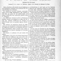 0218 - Page 215 - Partie scientifique. Travaux originaux. L’influence de petites doses d’alcool sur les réactions psychotechniques et la conduite des véhicules automobiles, Docteur Guy Hausser