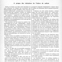 0231 - Page 228 - Partie scientifique. L’actualité scientifique. Thérapeutique. A propos des indications de l'iodure de sodium [de Juspy]