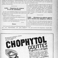 0256 - Page LXIII-253 - Correspondance. Questions médico-militaires. Périodes obligatoires pour être promu médecin capitaine / Réquisition du médecin en cas de mobilisation / Affectation à la défense passive après cessation des obligations militaires