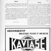 0257 - Page 254-LXIV - Correspondance. Questions médico-militaires. Affectation à la défense passive après cessation des obligations militaires / Questions diverses. L’automobile du médecin peut-elle être saisie ?