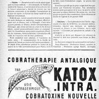 0271 - Page 268-X - Dernières nouvelles. Bal de l’École du Service de santé militaire / Hôpitaux de Saint-Étienne / Cannes / Concours