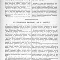 0283 - Page 280 - Partie scientifique. Travaux originaux. Zona et vitamine B, par le Docteur Pierre Masquin. Étude radiologique de la lithlase sous-maxillaire, Docteur Henri Géré / Les écoulements sanglants par le mamelon [P. Lacroix]