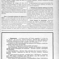 0318 - Page IX-313 - Dernières nouvelles. Croisière « Bruxelles-Médical » / Dons à l'Association générale des médecins de France / Fédération des Syndicats médicaux de la Seine / École français de stomatologie