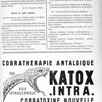 0350 - Page XLI-345 - A travers l’officiel. Stations hydrominérales climatiques et uvales / Service de santé militaire