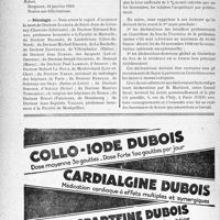 0369 - Page 364-XII - Dernières nouvelles. Naissances / Nécrologie [Docteurs Auchier, Edouard Boinet, Brandès, Michaël Dhoste, Donneaud, Jean Dubosc, Joseph Gelibert, Paul Lamblin, Robert Le Houx, Nahan, Rerolle, Simonin, Maurice Tombareau, Ernest Théodore, Jean-Baptiste Vallois] / Déclarations fiscales