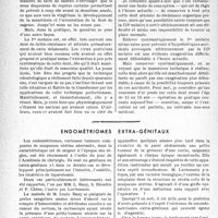 0381 - Page 376 - Partie scientifique. Travaux originaux. Quelques considérations sur la dent de sagesse inférieure et son ablation, par le Docteur G. Mahé / Endométriomes extra-génitaux [P. Lacroix]