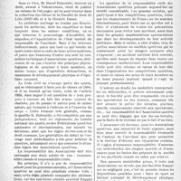 0403 - Page 398 - Partie professionnelle. Bulletin de l’Actualité. Les Associations sportives et le problème de leur responsabilité