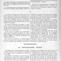 0452 - Page 441 - Partie scientifique. Travaux originaux. Le traitement des septicémies puerpérales, par le Docteur P. Balard / La patellectomie totale [P. Lacroix]