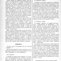 0477 - Page 460 - Partie professionnelle. Bulletin de l’Actualité. Le régime légal et réglementaire actuel des hôpitaux