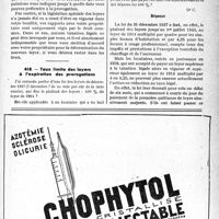 0494 - Page XXXVII-473 - Correspondance. Baux et locations. Droits aux prorogations de bail / Taux limite des loyers à l'expiration des prorogations