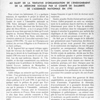 0512 - Page 489 - Propos du jour. Au sujet de la tentative d'organisation de l’enseignement de la médecine sociale par le comité de salubrité de l’assemblée nationale en 1790 [J. Noir]