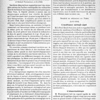0531 - Page 508 - Partie scientifique. L’actualité scientifique. Les Sociétés Savantes. Paris. Société médicale des hôpitaux de Paris. L’évolution cyto-bactériologique de deux pleurésies suppurées à streptocoques traitées par les dérivés sulfamidés, (4-11-1938) / Société de médecine de Paris, (4-11-1938). L’insuffisance surrénale aiguë / L’hémocrinothérapie