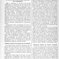 0597 - Page 570 - Partie scientifique. L'actualité scientifique. La Presse. L’abcès de fixation en thérapeutique dermatologique [(Paris Médical, 21 janvier 1939.)] / Les modifications de la réflectivité sympathique par l’orthostatisme [(Montpellier Médical, novembre 1938.)] / Arthrite chronique de la hanche due au colibacille [(Lyon Médical, 18 décembre 1938.)] / Expérience clinique des diverses anesthésies [(Liège-Médical, 11 et 18 décembre 1938.)]
