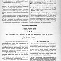 0602 - Page 575 - Partie scientifique. L'actualité scientifique. Les thèses. Contribution à l’étude du saturnisme hydrique, par Dr P. Valleins (Thèse 1938.) / Essai d’étude morphologique de certaines formes d’interaction utéro-placentaire, par Dr P. Isidor (Thèse 1938.) / Thérapeutique. Le traitement de l’asthme et de ses équivalents par le Pressyl, par M. Jean Jugand