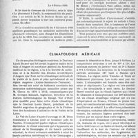 0611 - Page 584 - Partie professionnelle. L'actualité professionnelle. Le placement à l'asile — La responsabilité du médecin / Climatologie médicale
