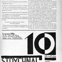0626 - Page LXI-599 - A travers l’officiel. Accidents du travail / Direction de la santé