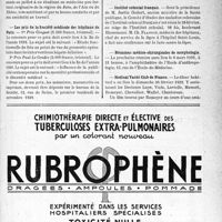 0640 - Page VII-611 - Dernières nouvelles. Faculté de médecine de Lyon / Les prix de la Société médicale des hôpitaux de Paris / VIIe Congrès international de génétique / Institut colonial français / Réunions médico-chirurgicales de morphologie / Médical Yacht Club de France