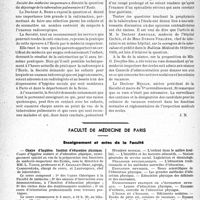0689 - Page 660 - Partie professionnelle. Bulletin de l’Actualité. Nos réunions médicales. III, la prophylaxie de la tuberculose pulmonaire à la société des médecins inspecteurs des écoles de Paris et de la Seine / Faculté de médecine de Paris. Enseignement et actes de la Faculté