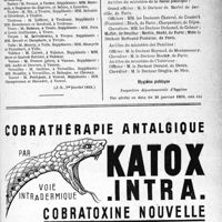 0692 - Page LV-663 - A travers l’officiel. Pensions militaires / Légion d’honneur / Hygiène publique