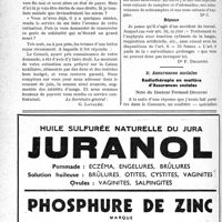 0697 - Page 668-LX - Correspondance. Mutualité familiale. Au hasard du courrier [G. Lavalée] / Application des tarifs d’honoraires. a) Accidents du Travail. Traitement pour électrocution / b) Assurances sociales. Radiothérapie en matière d’Assurances sociales, Note du Docteur Fernand Decourt