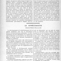 0803 - Page 772 - Partie scientifique. Travaux originaux. Les manifestations cliniques de l’obstruction bronchique chez l’enfant, par G. Paisseau. Emphysème obstructif / La gynécomastie, Docteur Robert Marsaudon