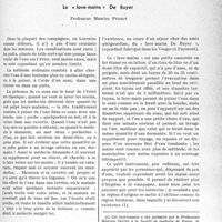 0816 - Page 785 - Partie professionnelle. L’actualité professionnelle. Informations parlementaires. A propos de la retraite Pomaret. Les débats sur la retraite des vieux travailleurs devant la Chambre / L’hygiène a la campagne. Le « lave-mains » De Buyer
