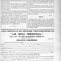 0826 - Page XLVII-795 - Correspondance. Médecine légale. Honoraires de médecine criminelle / Questions médico-militaires. Promotion au grade de médecin capitaine