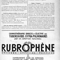 0832 - Page VII-801 - Dernières nouvelles. Académie de médecine / L’Institut national pour les Relations culturelles avec l’étranger / Société de médecine de Paris / Union des médecins mutilés de guerre / Légion d’honneur