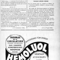 0836 - Page XI-805 - A travers l’officiel. Enseignement de la médecine / Assistance médicale coloniale