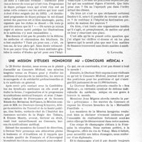 0870 - Page 839 - Partie professionnelle. Bulletin de l’Actualité. Méfaits et délits d'un mot / Une mission d’études hongroise au « concours médical »