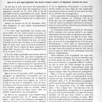 0874 - Page 843 - Partie professionnelle. L’actualité professionnelle. Informations judiciaires. Quel est le prix légal applicable aux locaux vacants soumis à la législation spéciale des loyers