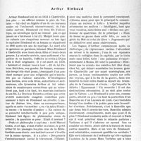0944 - Page 911 - Partie professionnelle. Bulletin de l’Actualité. La névrose et le génie. Arthur Rimbaud