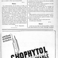 0962 - Page LXIX-927 - Correspondance. Application des tarifs d'honoraires. b) Assurances sociales. Qui a pratiqué réellement le curettage ? / A propos des PC. et des K