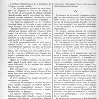 0985 - Page 950 - Partie scientifique. Travaux originaux. Plaies et ruptures traumatiques du tympan, par le Docteur E. Feldstein