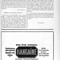 1026 - Page LXI-991 - Correspondance. A propos des injections antitétaniques