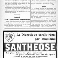 1029 - Page 994-LXIV - Correspondance. Accidents et maladies professionnelles. Accident survenu à un ouvrier se rendant à son travail / Fiscalité. Amortissement des automobiles