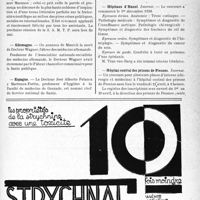 1038 - Page IX-1003 - Dernières nouvelles. Les médecins de Toulouse à Paris / Allemagne / Espagne / Lisbonne / Issoudun / Hôpitaux d’Hanoï / Hôpital central des prisons de Fresnes