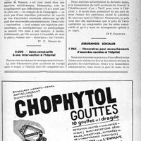 1076 - Page XLVII-1041 - Correspondance. Application des tarifs d’honoraires / Soins consécutifs à une intervention à l'hôpital / Assurances sociales. Honoraires pour accouchements d’assurées sociales à l’hôpital