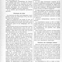 1165 - Page 1128 - Partie scientifique. Travaux originaux. Traumatismes thoraciques simples et accidents du travail, par E. Duhot. Fractures du sternum / Fractures de côtes / Fracture des cartilages costaux