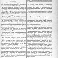 1188 - Page 1151 - Partie scientifique. L'actualité scientifique. Les Congrès. XXXIVe session d'assises de l'assemblée français de médecine générale. Le cancer de l'utérus, par Germain Blechmann. diagnostic / Traitement / Conclusions des Assises nationales