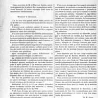 1197 - Page 1160 - Partie professionnelle. Bulletin de l’Actualité. Pour remédier à l’encombrement de la profession médicale