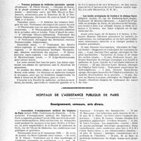 1203 - Page 1166 - Partie professionnelle. Faculté de médecine de Paris. Enseignement et actes de la Faculté / Hôpitaux de l’assistance publique de Paris. Enseignement, concours, avis divers