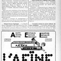 1222 - Page IX-1183 - Dernières nouvelles. Centre de liaison des Oeuvres d’entraide médicale / Médaille Florence Nightingale / Le LXXVe anniversaire de la Croix-Rouge de Belgique / Cours d’histoire de la médecine et de la chirurgie / Association amicale des anciens médecins des Corps combattants