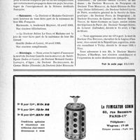 1225 - Page 1186-XII - Dernières nouvelles. U. M. F. I. A / Naissances / Nécrologie [Docteurs Camille Archambault, Bernard Arrès-Lapoque, Bachellerie, Jules Bernard, Carpentier, Crunee, Paul Dumas, DuPUY, Noailles, Jean Gaume, Jean Gayet, Gaston Legros, Maezach, Yves Morault, Gabriel Leven, Pons, Stauder, Maurice Venot, Georges Seibel, Pol Reynes]