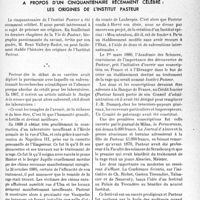 1226 - Page 1187 - Propos du jour. A propos d’un cinquantenaire récemment célébré : les origines de l'institut pasteur [J. Noir]