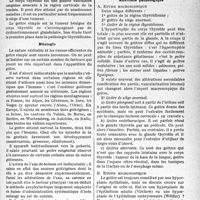 1230 - Page 1191 - Partie scientifique. Travaux originaux. Les goitres simples, M. le Professeur agrégé Menegaux. Étiologie / Anatomie pathologique